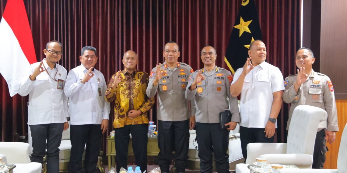 Kepala BPK Provinsi Kaltara Kunjungi Polda Kaltara, Bahas Penguatan Koordinasi dan Sinergi Antar-Instansi