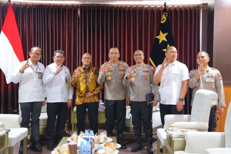 Kepala BPK Provinsi Kaltara Kunjungi Polda Kaltara, Bahas Penguatan Koordinasi dan Sinergi Antar-Instansi