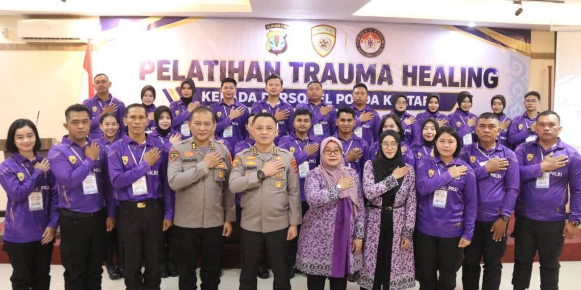 Perkuat Pelayanan Humanis, Polda Kaltara Gelar Pelatihan Trauma Healing