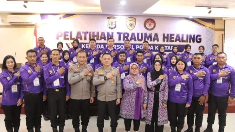 Perkuat Pelayanan Humanis, Polda Kaltara Gelar Pelatihan Trauma Healing