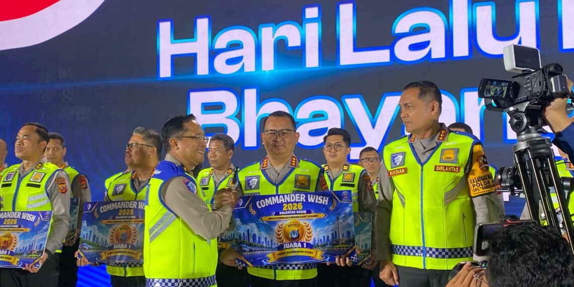 Ditlantas Polda Kaltara Raih Tiga Penghargaan Nasional di HUT Polantas ke-71