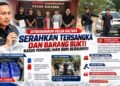 Unit Resmob Ditreskrimum Polda Kaltara Serahkan Tersangka dan Barang Bukti Kasus Penimbunan BBM Bersubsidi