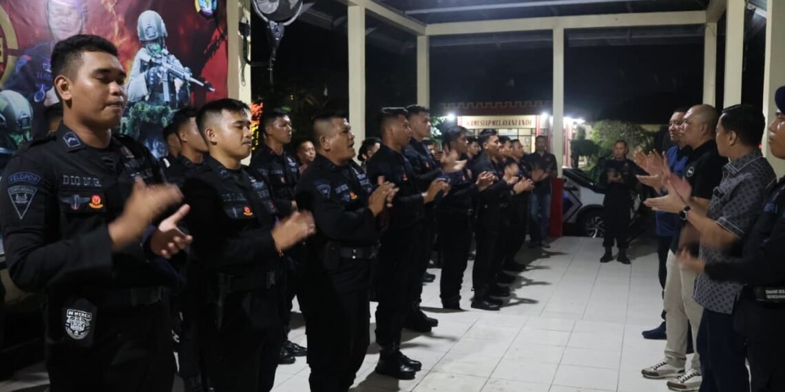 Kapolda Kaltara Cek Kesiapsiagaan Personel Satbrimob, Bangga dengan Kekompakan dan Kemandirian Anggota