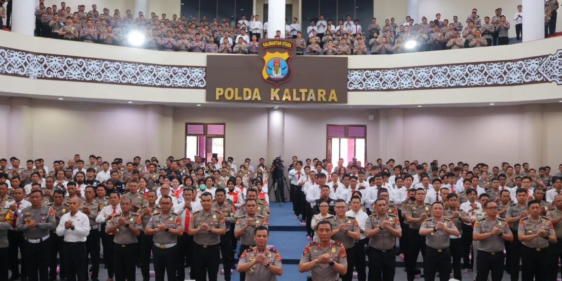Kapolda Kaltara Sampaikan Commander Wish, Tekankan Pemberantasan Narkoba dan Penguatan Pelayanan Masyarakat