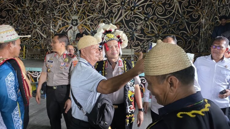 Kapolda Kaltara Serap Aspirasi Lembaga Adat Dayak Kenyah