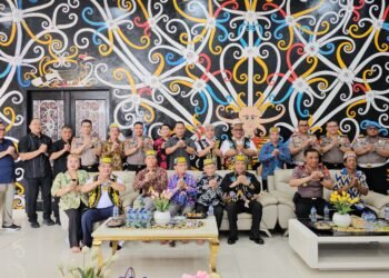 Kapolda Kaltara Silaturahmi dengan Ketua LAD Kaltara, Pererat Sinergi Jaga Kamtibmas