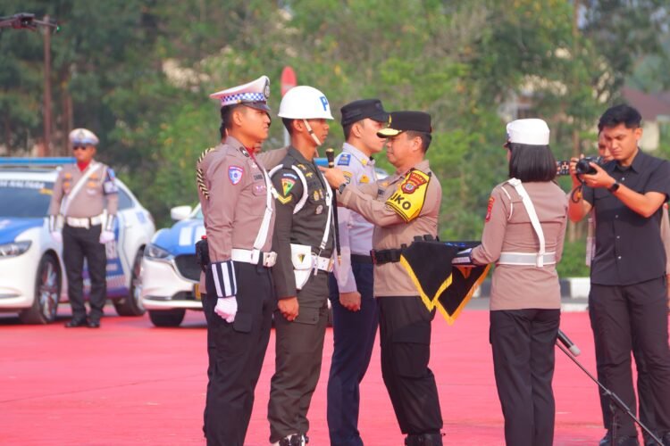 Kapolda Kaltara Pimpin Gelar Pasukan Operasi Patuh Kayan 2026, Wujudkan Lalu Lintas yang Tertib dan Berkeselamatan