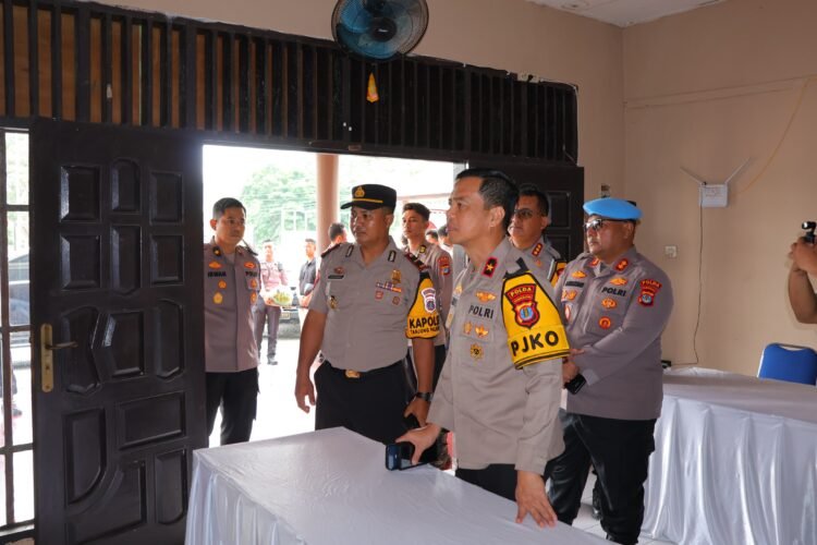 Kapolda Kaltara Cek Polsek Tanjung Palas Utara, Tekankan Kehadiran Polri yang Dirasakan Masyarakat