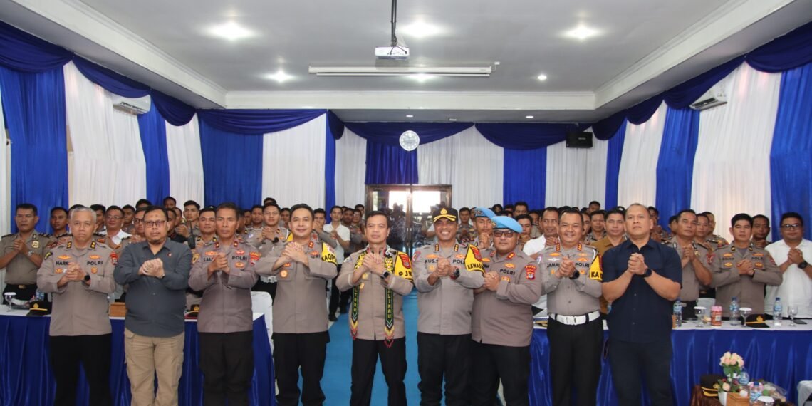 Kapolda Kaltara Kunjungi Polres Malinau, Berikan Motivasi dan Arahan kepada Seluruh Personel