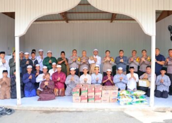 Kapolda Kaltara Berikan Tali Asih kepada Pesantren Alkhairaat