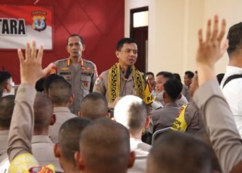 Kapolda Kaltara Kunjungi SPN Polda Kaltara, Berikan Arahan dan Motivasi kepada Siswa