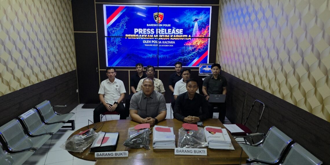 Polda Kaltara Tegas Tangani Karhutla, Tiga Tersangka Perorangan Ditetapkan dan Kasus Korporasi Segera Dilimpahkan ke Kejaksaan
